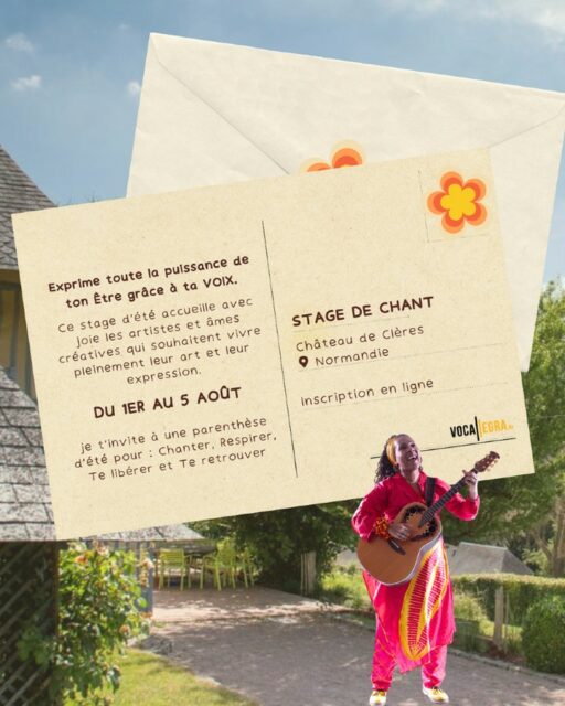 🌅 Et si cet été c’était (enfin) ton moment ?
Tu donnes, tu crées, tu vibres pour les autres…
Mais toi ? Tu t’écoutes quand ? Tu respires pour toi quand ? 🎤
Du 1er au 5 août à Clères, je t’invite à une parenthèse d’été pour :
🌿 Chanter
💨 Respirer
🔥 Te libérer
💛 Te retrouver
Un stage de voix, de cœur, d’âme et de transformation, pendant 5 jours unique et immersif en plein coeur de la nature du Chateau de Clères.
Pas besoin d’être pro. Juste envie d’être vrai.e.
📍 Clères (Normandie)
📅 1er au 5 août
🎟️ Les inscriptions sont bientot terminées, ne loupe pas les dernières places : https://dominiquesylvain.vocallegra.fr/stage-ete-cleres
Ta voix t’attend 🎶
#Stage #Été #Voix #Chant #Clères2025 #Artiste #Nature #Chanson #Artiste