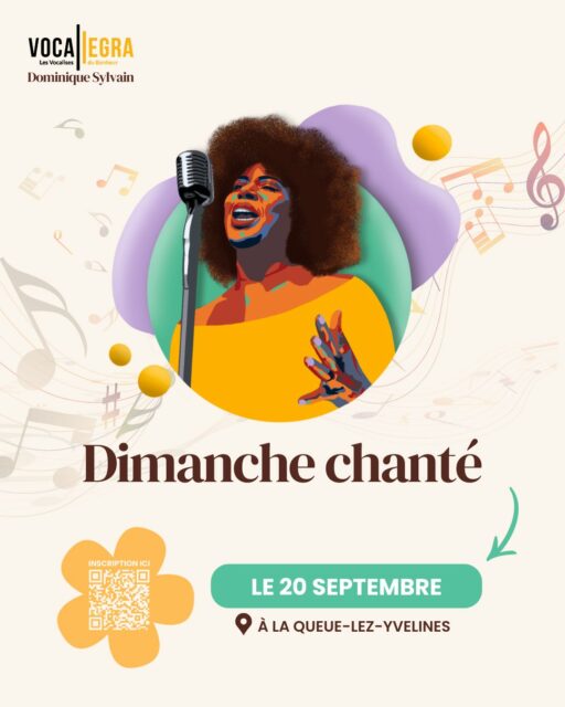 📆 Nouvelle saison, nouvelles dates pour les Dimanches Chantés
Tu sais ce moment où ta voix s’élève, que ton cœur se met à battre fort… et que tu sens que tu es à ta juste place ?
Ce moment, tu peux le vivre ce dimanche 🎤✨
Le Dimanche Chanté, c’est :
🌱 Un espace bienveillant
🔥 Un booster d’énergie créative
🎵 Une reconnexion à ton essence d’artiste
Tu repars ressourcé.e, inspiré.e et surtout… REbranché.e à ta voix intérieure.
📅 C’est quand ? Dimanche 20 septembre
📍 Où ? à la Queue-les-Yvelines
🕊 Pour artistes en quête de liberté, de profondeur, de vibration vraie.
🎫 Réserve ta place maintenant : https://vocallegra.fr/produit/les-dimanches-chantes/
Et viens te faire un cadeau ✨
#Chant #Stage #Coaching #Révélation #Créativité #DimancheChanté