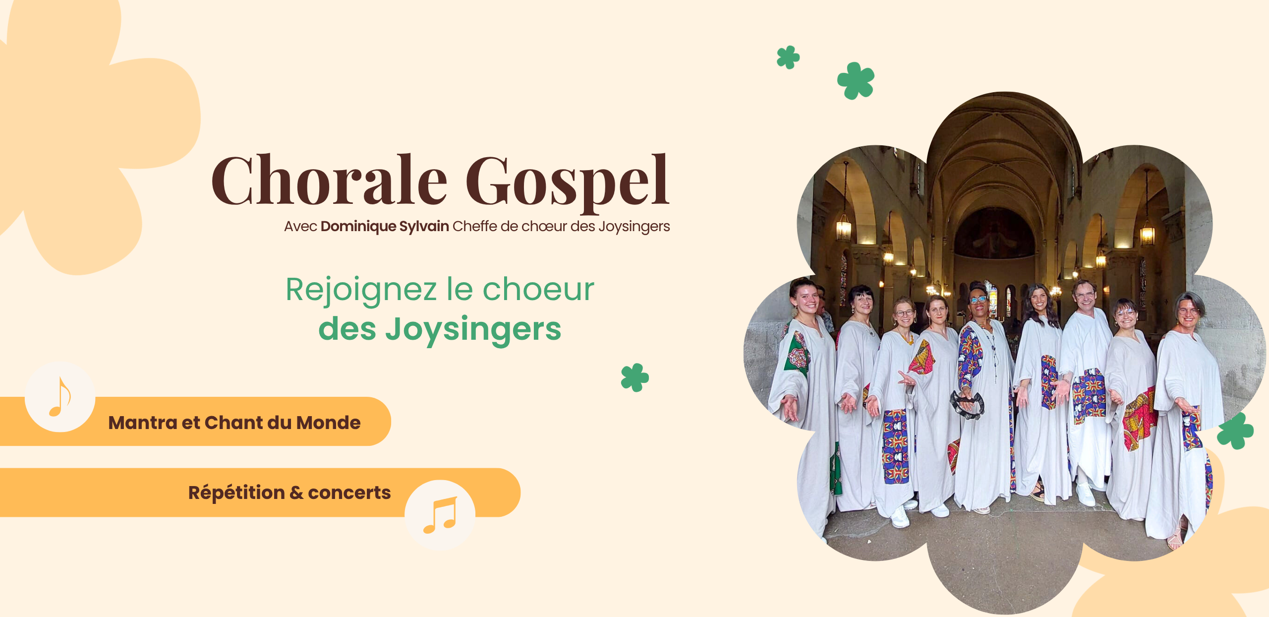 joysingers rejoindre chorale ordi